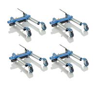 Sgs Four Heavy Duty Vehicle Positioning Hydraulic Wheel Skates - 680Kg Per Skate