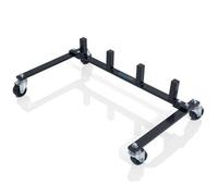 Sgs Hydraulic Wheel Skate Storage Rack, Heavy Duty Steel, Portable Roller Stand