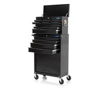 SGS Mechanics 13 Drawer Large Tool Box Chest & Roller Cabinet, Steel Secure Lock