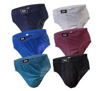 SGS men's briefs: pack of 6 or 12 comfort and style combined underwear for men, breathable, durable, underwear for men S to 6XL