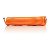 Sgs Recoil Air Hose 10M Fitted With Female 1/4" Bsp Threads For Air Compressor