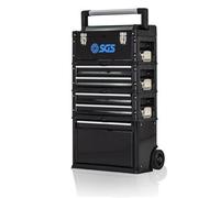 SGS 4 Part Stackable Wheeled Tool Box