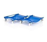 Sgs Two Pro Wheel Dollies With Nylon Wheels For Moving Car - 450Kg Per Dolly