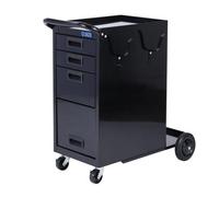 Sgs Welding Cart 3 Drawer Mobile Cabinet Tough Steel Rack For Gas Handle & Hooks
