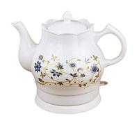 SGSG Cookers Tea Kettle Kettle Electric Ceramic Cordless teapot Retro red 1.8L jug, 1000W Fast Boiling, can Brew Tea, Coffee, Soup, Automatic Power Off and Anti-Dry Protection