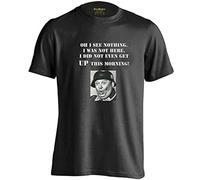 SGT Hans Schultz Hogans Heroes Mens & Womens Funny T Shirt Cool Tee Black XXL