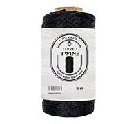 SGT KNOTS Tarred Twine - 100% Nylon Bank Line for Bushcraft, Netting, Gear Bundles, Construction, Lacing Twisted Cord, Weatherproof #9-1 lb