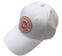 Sgt Pepper Drum Grey Baseball Cap The Beatles White One Size
