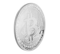 SGV Bitcoin Crypto Coin in Gold BTC Decorative Crypto in Gold Silver, Bronze