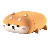 SGVAHY Case for AirPods 4 Funny Cute 3D Anime Corgi Dog Design Soft Silicone Cover Wireless Charging Anti-Fall Shockproof Protective Case for Women Girls
