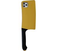 SGVAHY Creative Case Compatible with iPhone 17 Air, Fun Unique 3D Kitchen Knife Shape Case High Imitation Spoof Funny Anti-Drop Protection Gold