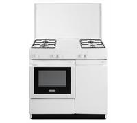 SGW854NM Gas Cooker with 44 Litre Oven 4 Burners 86 x 50 cm White