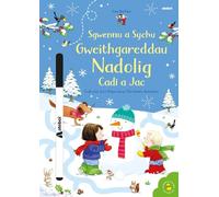 Sgwennu a Sychu - Gweithgareddau Nadolig Cadi a Jac / Cadi and Jac's Wipe-clean Christmas Activities