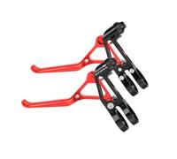 Sgxbos Folding Bicycle Brake Lever, Compatible with C Brake and V Brake, for Brompton Brake Lever and for Dahon Brake Handle (red)