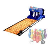 SgyGlyn Electronic Bowling Alley Game, Bowling Set Kids Electronic Bowling Alley Game, with Automatic Reset, Lighting, Simulation Sound Effect, for Children and Adults 3.5m-11.48ft