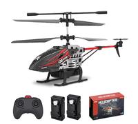 SGZIOO 2.4G RC Helicopter Outdoor with 3.5 Channels & LED Light & Gyro, Mini Helicopter Remote Controlled Children, Mini Helicopter Remote Controlled, Remote Controlled Helicopter Children for
