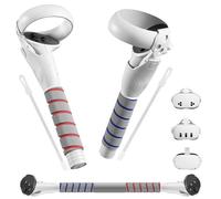 SGZIOO 3 in 1 Gorilla Tag Handles, VR Game Handle Attachments for Meta Quest 3S Accessories, Quest 3, Quest 2, Oculus Quest 3, Meta Quest 2 Accessories, VR Gorilla Tag Long Arms Sticks, VR Accessories