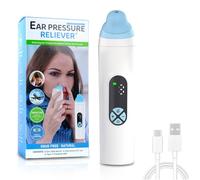 SGZIOO Ear Pressure Relief Device, Eustachian Tube Unblocker, 3 Speed Adjust Ear Popper Ear Relief Device, Rechargable Balanced Pressure Expander for Flying Diving Tinnitus