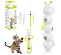 SGZIOO Interactive Cat Toys for Indoor Cats Adult, Caterpillars Automatic Cat Toy, Indoor Cat Toys with Worm Design, Caterpillar Smart Cat Toy, Fun & Engaging Smart Sensory Worm, for Play And Exercise