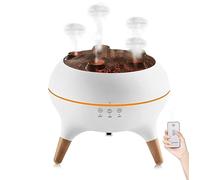 SGZIOO Jellyfish Diffuser, Essential Oil Diffuser with 7 Colors LED Dancing Jellyfish, Remote Control, Adjustable Timer, Aromatherapy Diffuser, Mist Humidifier for Home, Bedroom & Office
