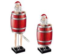 SGZIOO Santa Claus Cigarette Dispenser, Pop Up Cigarettes Santa Claus for 9 Cigarettes, Cigarette Dispenser Funny, Tipping Dispenser, Prank Toy Gift for Men, Party, Prank Gift
