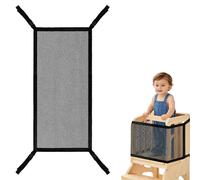 SGZIOO Toddler Tower Safety Net, Learning Tower and Kitchen Aid Safety Net, Step Stool, Learning Tower Safety Net, Foldable Safety Net for Children, Toys and Storage