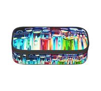 SGZLZBWK Chemistry Test Tube Pencil Case Portable Stationery Bag Pencil Holder Stationery Storage Makeup Bag for School Office
