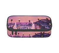 SGZLZBWK The Old Hollywood Pencil Case Portable Stationery Bag Pencil Holder Stationery Storage Makeup Bag for School Office