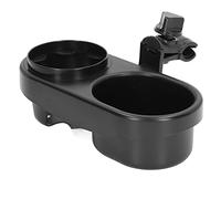 SH-RuiDu 2 in 1 Stroller Cup Holder with Snack Tray, Universal 360° Rotation Baby Stroller Cup Holder Stroller Accessory with Removable Non-Slip Grip Clip for Baby Stroller Prams Wheelchair