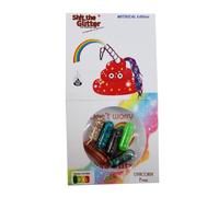 Sh!t the Glitter - The Glamour Gift - Multicolor Glitter Capsules - Unicorn Poop, Unicorn Pups - 10 Count - Handmade in Germany - Biodegradable & Vegan Glitter or Souvenir - Crafts & Arts