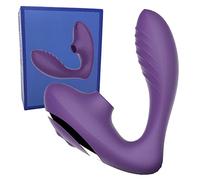 Sh Vibrator and Clitoris Stimulator Ergonomic Design | Pink | 9 Vibration Modes | Waterproof | Rechargeable with USB Charger Included