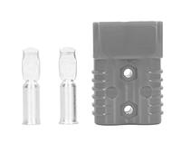 SH175 Battery Quick Connector 175A 600V Heavy Duty High Current Quick Connect Disconnect Plug for Solar Power Systems 4WD RVs ABS Plastic Silver Plated Terminals 3.1 x 0.9 x 1.0 (Gray)