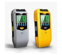 SH402 Electronic Detector Wall Stud Finder Sensor Scanner Edge Center Detect Wood Beam/Metal/AC Live Wires Inside The(Silver)