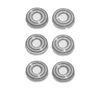 SH50 3/6/9pcs Replacement Electric Shaver Heads，Compatible For Philips，Series 5000 S5085 S5050 S5000 S5010 S5380 Razor Cutter Blade(Silver)