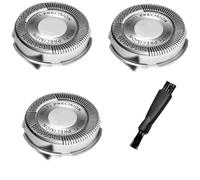 SH50/52 Replacement Heads Fit for philips norelco series 5000 replacement blades, New Upgrade 5000 Replacement Blades for phillips norelco 5000 replacement electric shaving head razor blades, 3 Pack