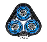 SH50 52 Shaver Replacement Heads Compatible with Philips Series 5000 6000 S6011 S6015 S6500 S6550 Shaver Head New Improved Design with Round Holes (Round Blade Housing Only)