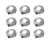 SH50 Razor Head Replacement Spare Parts, Compatible for Philips, Series S5000 S5008, S5010, S5011, S5013, S5015, S5040, S5050, S5051, S5070, S5071, Razor Parts(9 pcs)