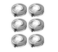 SH50 Replacement Heads，Compatible for Philips， Series 5000(5XXX) Shaver, AquaTouch, PowerTouch, S5210 S5370 PT730 AT810 Electric Razors(6 pcs kit)