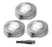 SH50 Replacement Heads compatible Shavers Series 5000 Rounded, Upgrade Double-layer SH50 Blades 3pc-Pack