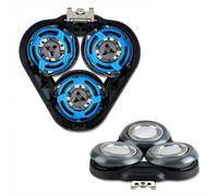 SH50 Replacement Shaver Heads Compatible with Philips Series 5000 6000 S6000 S6011 S6015 S6500 S6550 Electric Shaver Round Blade Housing, Round Blade Housing Only