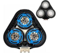 SH50 Replacement Shaving Head Compatible with Philips Series 5000 Razor Head, Only Fits for Round Shell Half Cutter-Head Models S5370/84, S5370/81, S5660/84, S5590/81, S5290/88, S5210/81