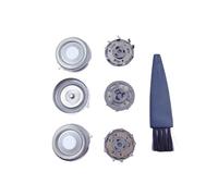 SH60/72 Shaving Heads Blades, Compatible for Philips, Series 6000 Electric Razor S6810 S6820 S6850 S6880/81 S6840 S6550 S6670, 3pack Easy - Clean