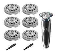 SH60 Replacement Heads Compatible with Phillips Norelco 6000 Replacement Electric Shaving Head Razor Blades Series 6000,for Philips norelco Series 6000 Replacement Blades,Sh60 Replacement Heads 6Pack