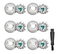 SH70 Replacement Heads Compatible with Philips Norelco Series 7000(S7xxx) Electric Razor Blades, New Upgraded for norelco 7000 replacement heads, OEM MultiPrecision Upgrade Blades, 6- Pack (sh70-6)