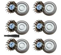 SH71 Replacement Shaving Heads Compatible with Philips, for Shaver Series 7000 (S7XXX) S9000 Prestige and Square Series 5000 (S55XX) Shaving Heads Shavers, with Cleaning Brush, Pack of 6
