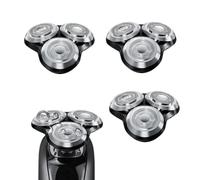 SH90 Replacement Heads Compatible with Philips Norelco Shavers Series 9000, New Version of Metal Wheel Buckle and Upgrade Double-Layer Precision Replacement Blades(3 Pack)