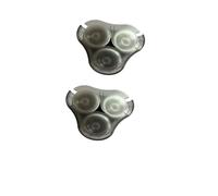 SH90 Rq12 Replacement Heads ，Compatible For Philips Norelco， Series 9000 S9911 S9731 S9711 S9511 S9111 S9031 Razor Blade SH90 Rq12 SH90 Replacement Head(2pcs)