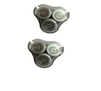SH90 Rq12 Replacement Heads ，Compatible for Philips Norelco， Series 9000 S9911 S9731 S9711 S9511 S9111 S9031 S9988 Razor Blade SH90 Rq12 SH90 Shaver Accessory Replacement(2pcs)