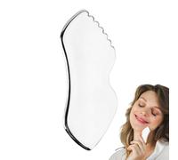 Sha Stainless Steel Body, Sha Tool Scraper - Safe Sha Tool,Manual Massage Tools Effective Facial Massage Stones for Rejuvenation and Recovery