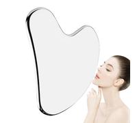 Sha Tool Scraper Facial Sha Tool - Stainless Steel Sha Tool | Improved Circulation Hand Massage Tools Massage Stones for Face, Eye, Neck and Body